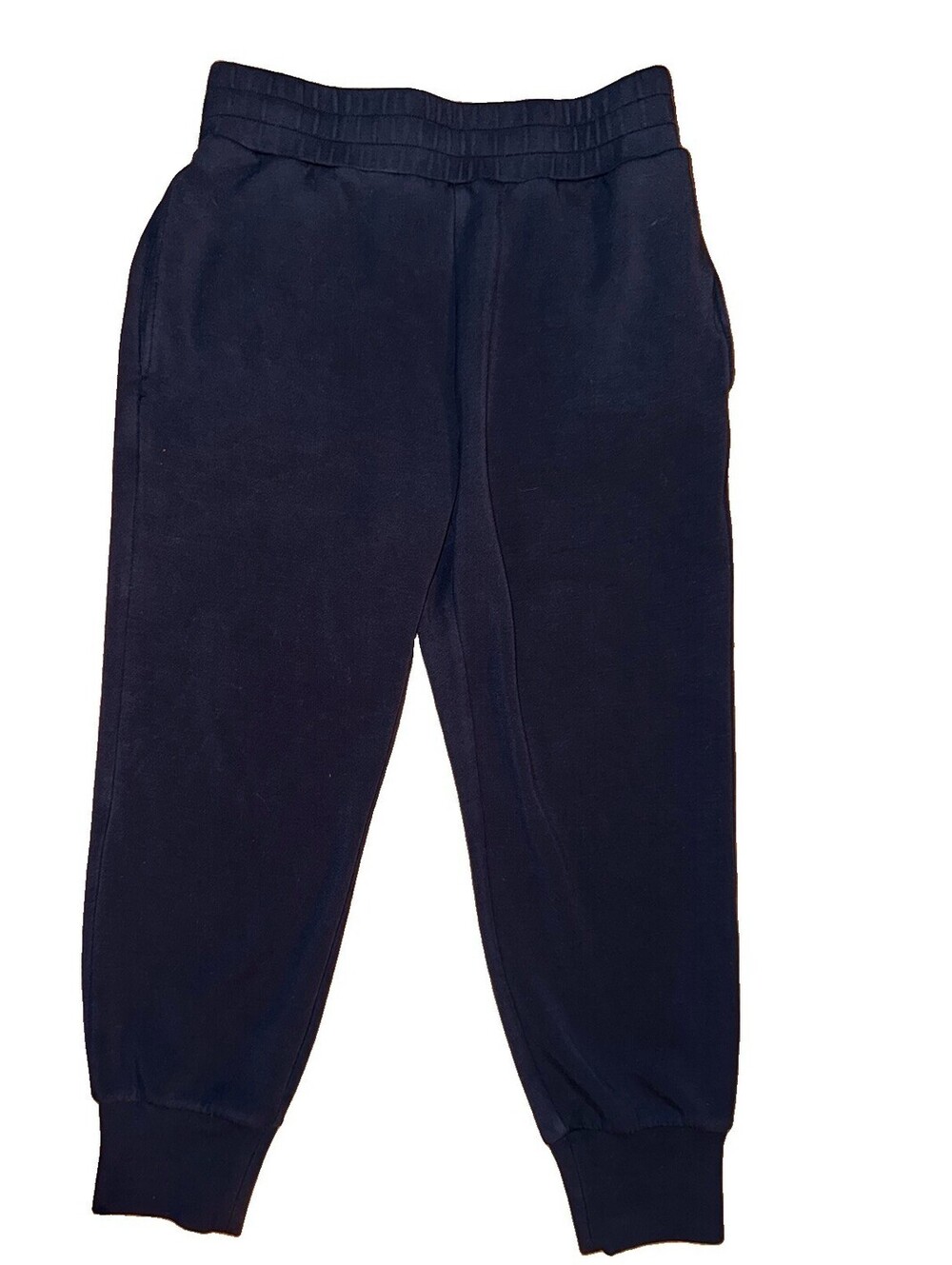Varley Women's Double Soft Slim Cuff Pant 25" Navy Blue Jogger Small Athleisure
